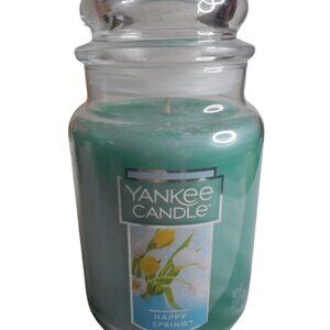 Yankee Candle Happy Spring Large Jar 22 oz Green